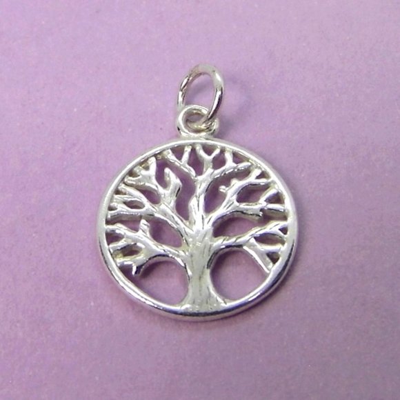 Jewelry - Sterling Silver Family Tree pendant